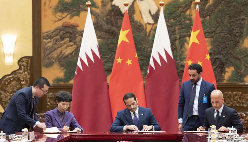 His Highness the Amir visits China