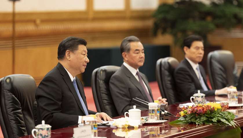 His Highness the Amir visits China