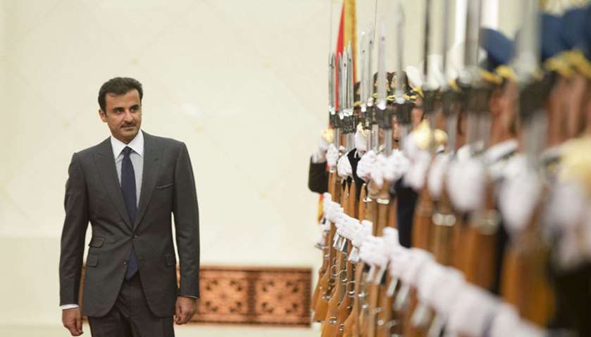 His Highness the Amir visits China