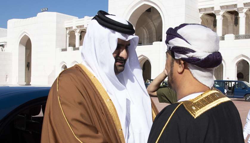 Deputy Amir offers condolences to Sultan of Oman