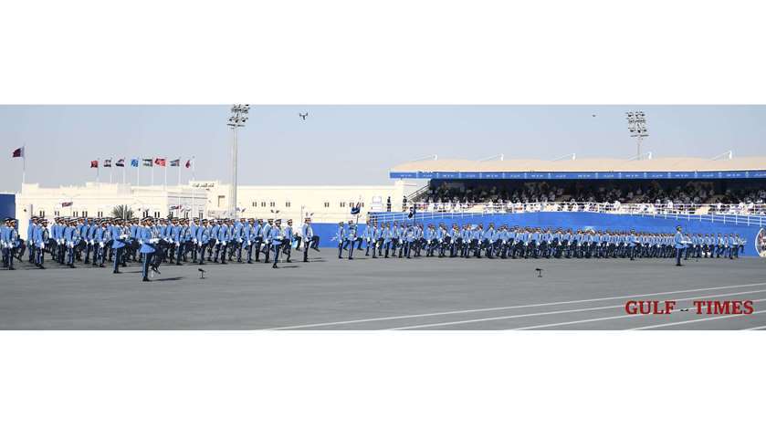 Graduation ceremony of the third batch of Police College held at Al Sailiya HQ