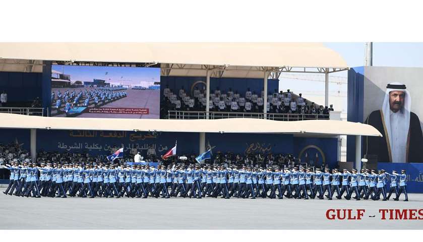 Graduation ceremony of the third batch of Police College held at Al Sailiya HQ