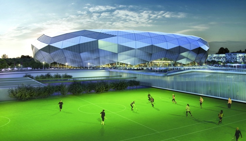 Design for QF stadium