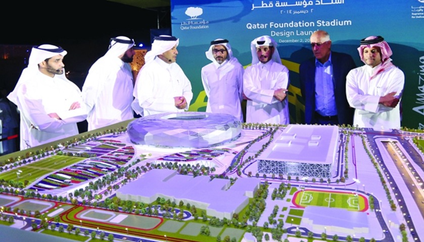 Design for QF stadium