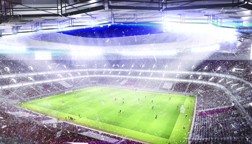 Design for QF stadium