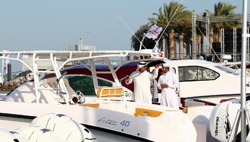 The boat show has been adding value to Qatar’s tourism sector. PICTURES: Ram Chand