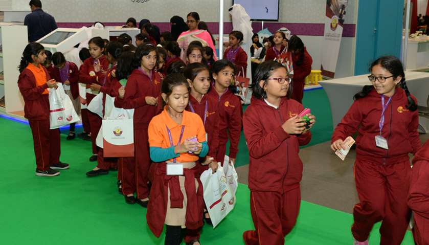 Children of different ages getting involved in various kinds of educational and fun activities