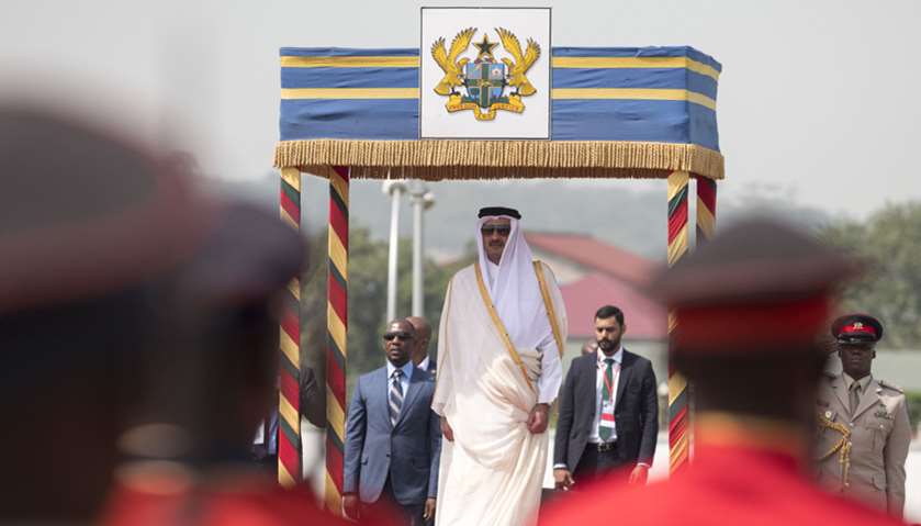 His Highness the Emir in Ghana
