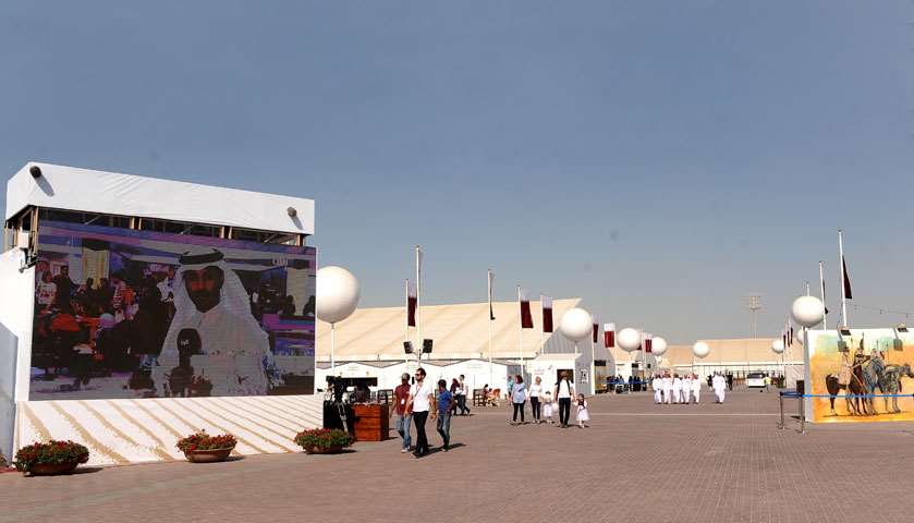 National Day celebrations at Darb Al Saai