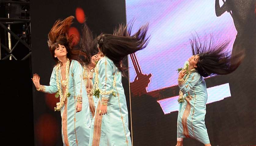 National Day celebrations at Darb Al Saai