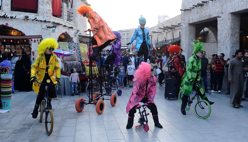 Spring Festival opens at Souq Waqif