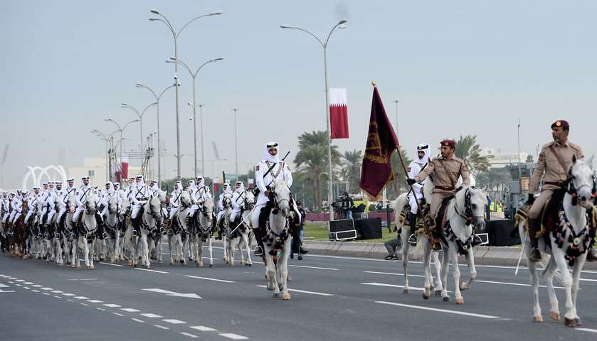Qatar National Day parade -full dress rehearsal