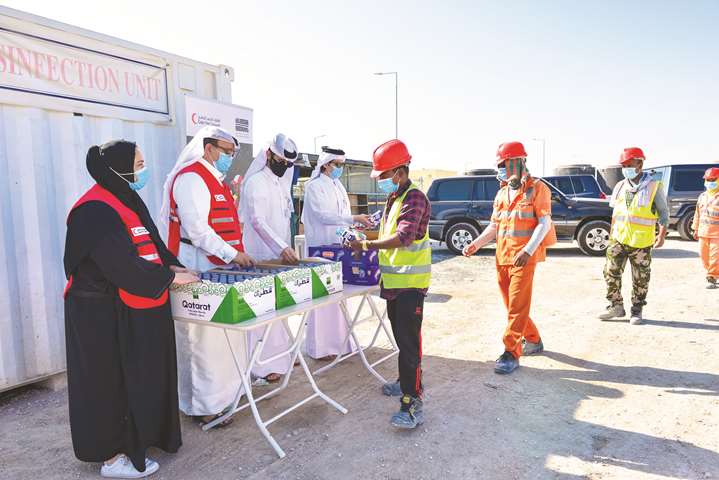 QRCS implements charitable initiative for expatriate workers