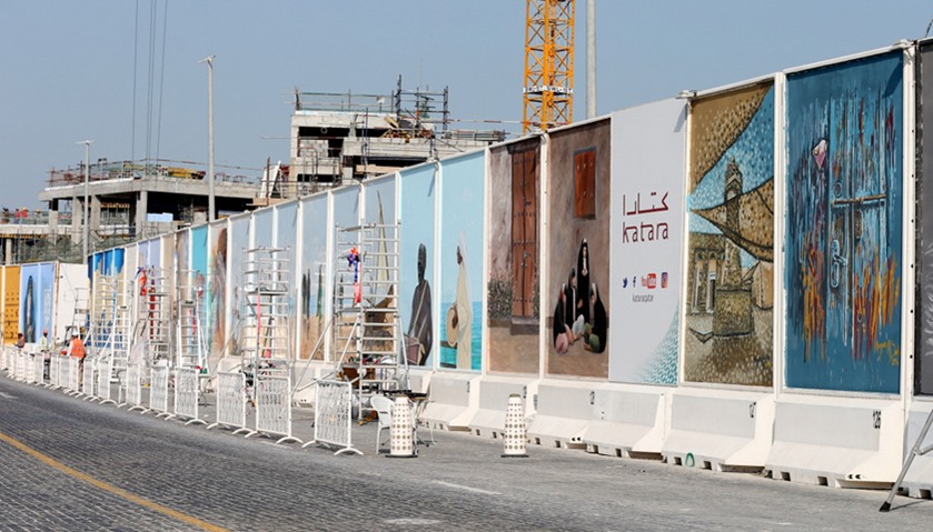 Katara Murals with the Brushes of Artists
