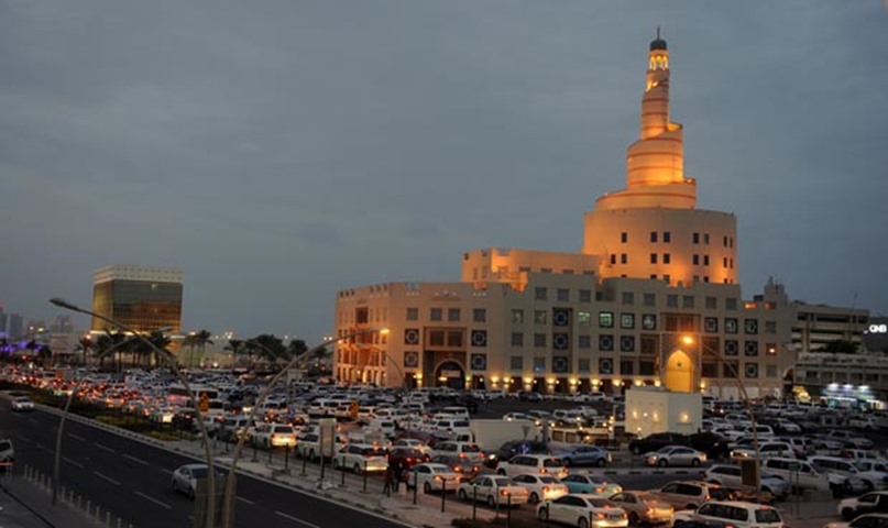 The maximum temperature was 17C in the Doha airport area on Thursday