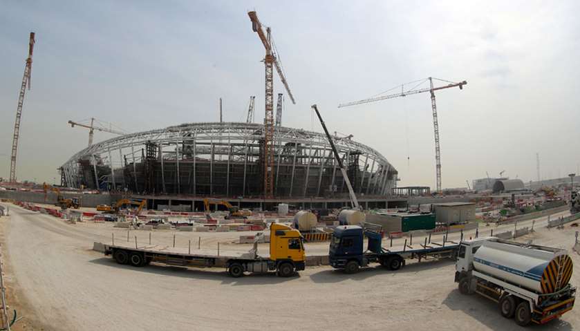 The 40,000 capacity, $575 million (465 million euros) Al-Wakrah Stadium