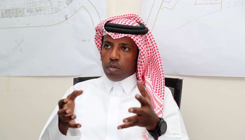 Qatar\'s Thani al-Zarraa Project Manager of the Al-Wakrah Stadium