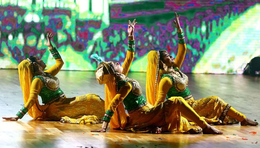\'Ticket to Bollywood\' performance at the launch of Qatar-India 2019 Year of Culture