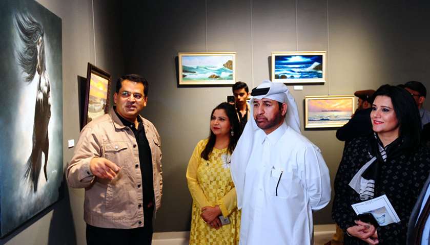 Pakistani artists showcase fascinating artworks at Katara