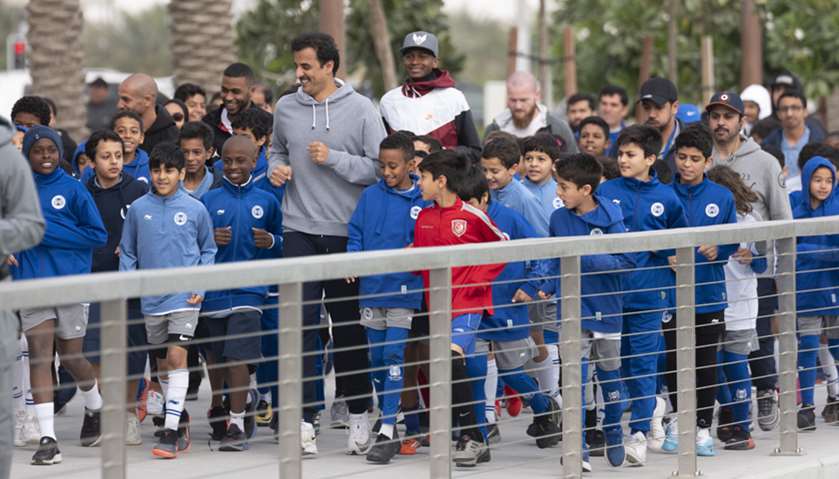 Amir participates in Sport Day activities