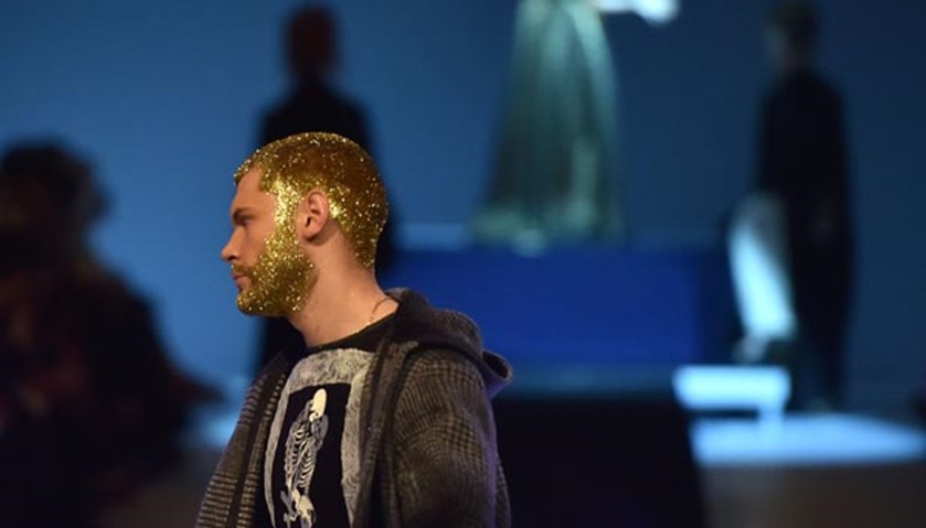 One of the creations at the 2016-2017 fall/winter ready-to-wear collection fashion show