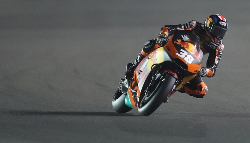 Red Bull KTM Factor Racing team\'s British rider Bradley Smith