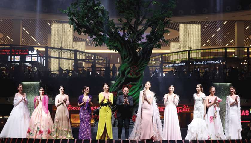 Fashion show at Mall of Qatar