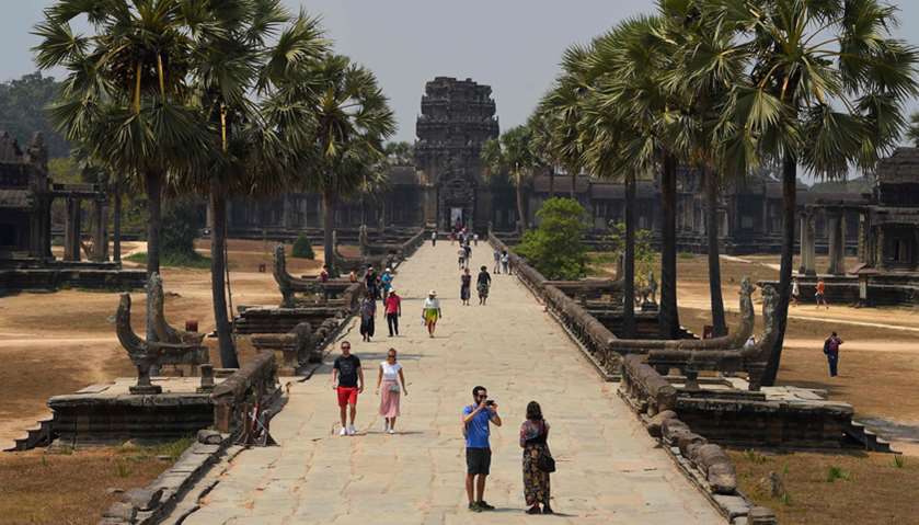 Angkor Wat temple in Siem Reap province