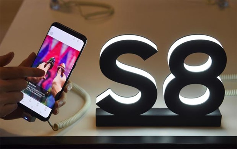 The S8 and S8+ will be available from April 21 in South Korea, with a price of $828 and $877