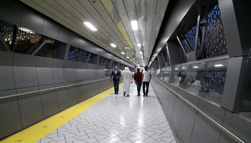 New pedestrian bridge opens on Airport Road