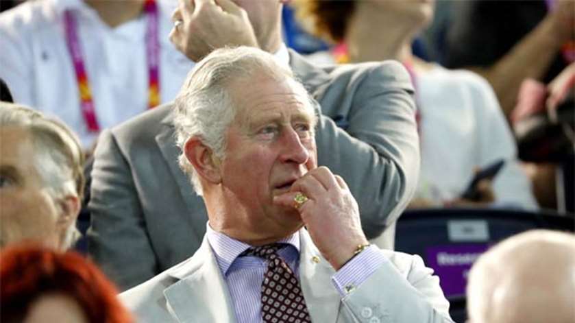 Britain\'s Prince Charles at the women\'s 200m freestyle final at the Optus Aquatic Centre on Thursday