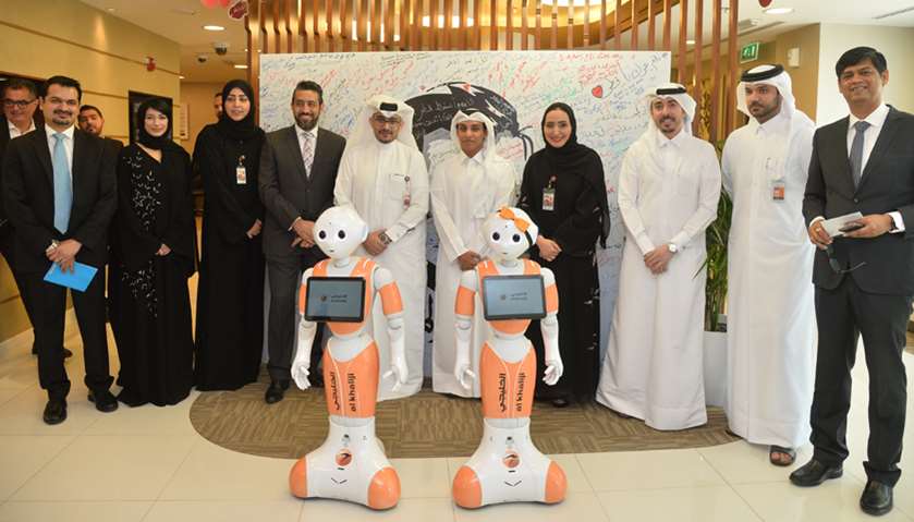 Al Khaliji bank launches first humanoid robots in Qatar