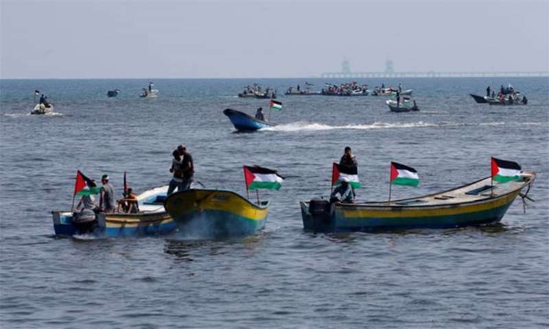 The Palestinian launching of boats from Gaza is likely to further raise tensions