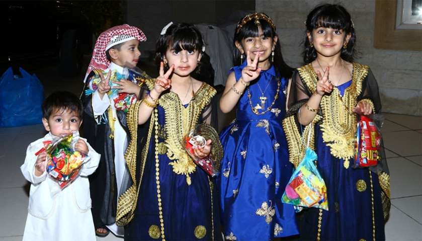 Children turned out in their festive best as they celebrated Garangao around the country