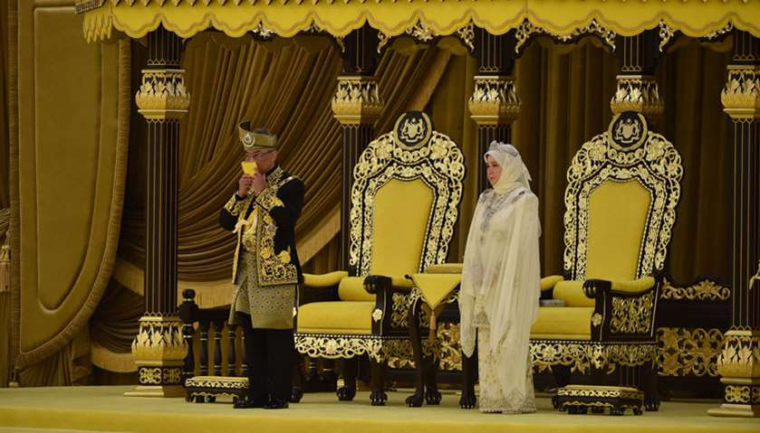 Coronation of Malaysia\'s new king in Kuala Lumpur