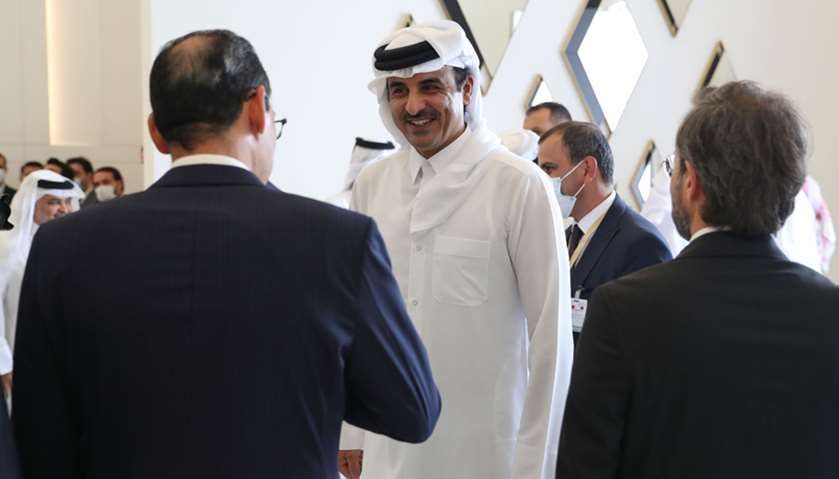 Turkish President arrives in Doha