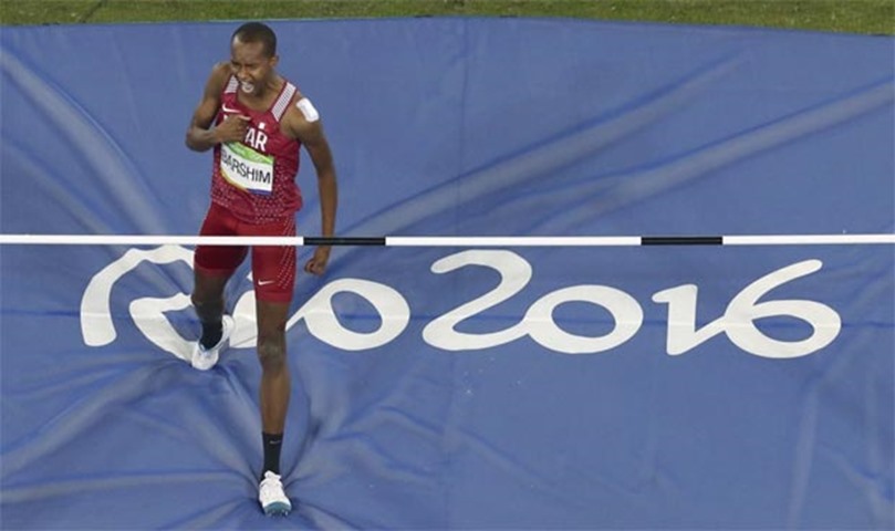 Barshim made it to the high jump final after a 2.29m effort in the qualifying round