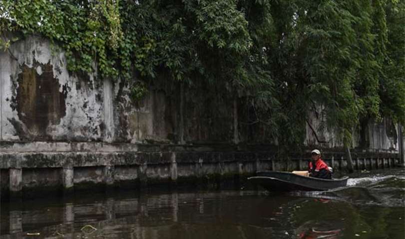 Bangkok has an extensive network of moats and man-made canals