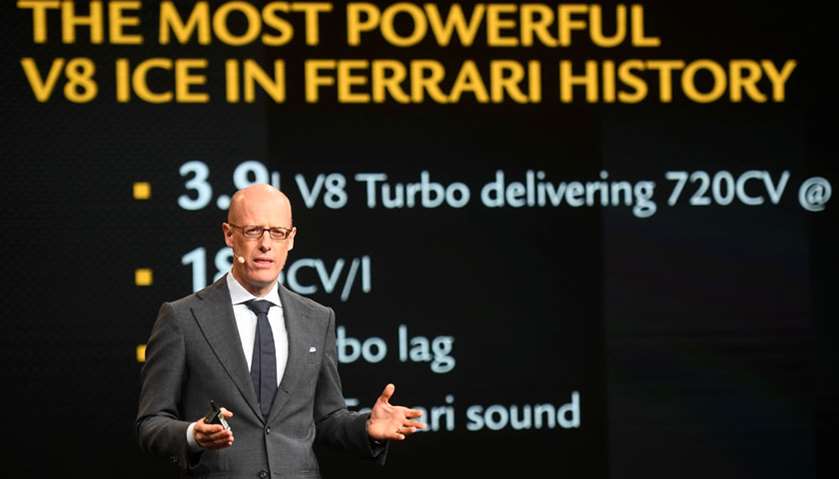 Ferrari\'s Chief Technology Officer Michael Hugo Leiters