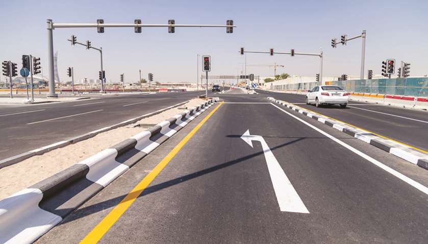 The opening of Al Khufoos Street coincides with the start of the new academic year.

