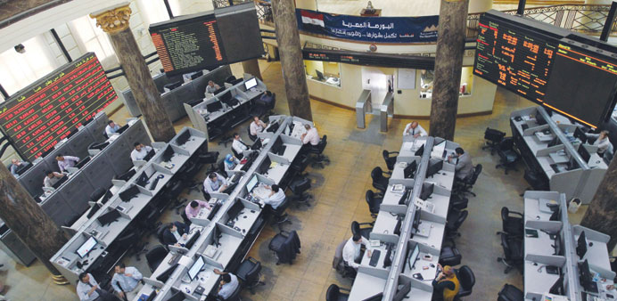 Profits from stock market transactions are currently tax free in Egypt