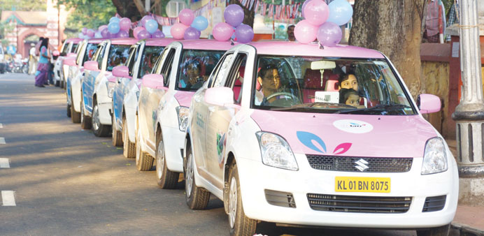 The taxi service is owned and operated by women for women.