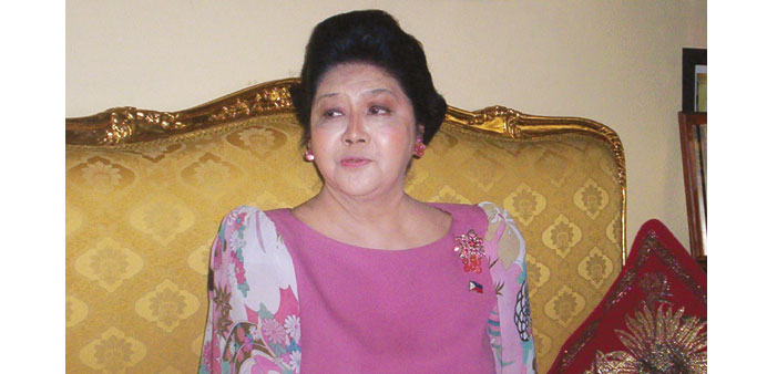  Imelda Marcos has been hospitalised after suffering u201cfatigue.u201d