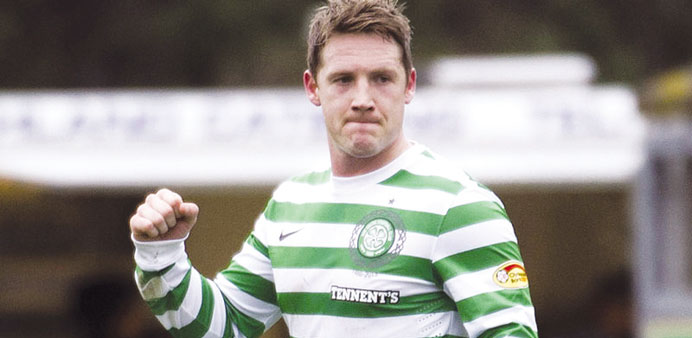 Celtic midfielder Kris Commons