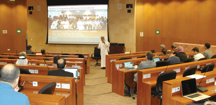 The event in progress.