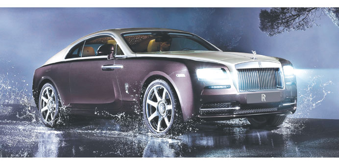 The Rolls-Royce Wraith.