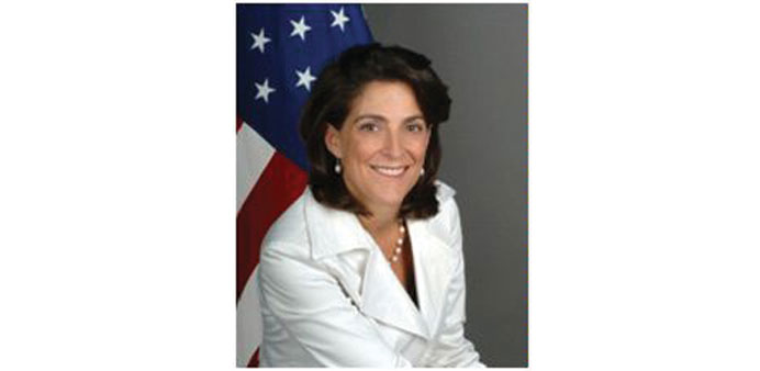 US ambassador-designate to Qatar Dana Shell Smith.