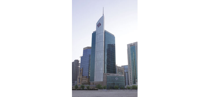  Commercial Bank headquarters in Doha.