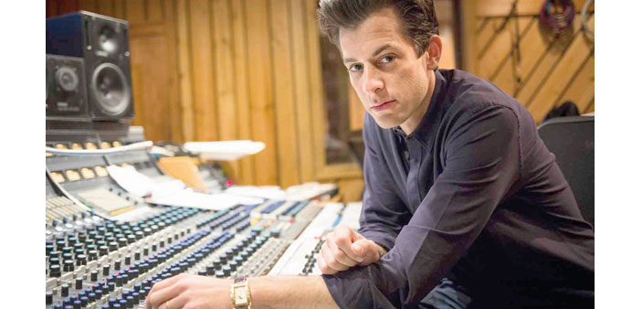 Mark Ronson at Avatar Studios in New York on November 14.          Photo by Griffin Lotz