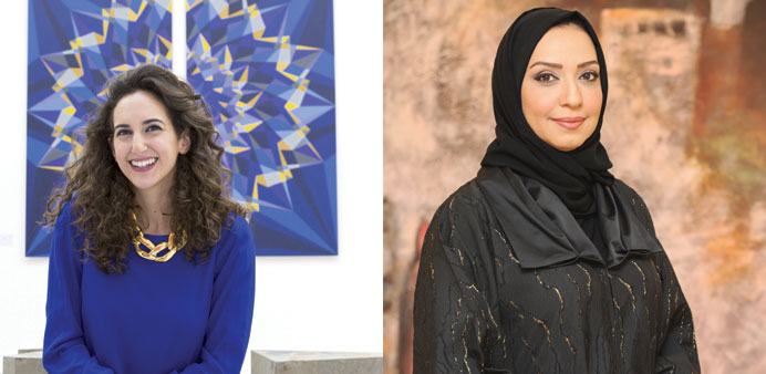 Noor Abuissa  and Amal al-Aathem